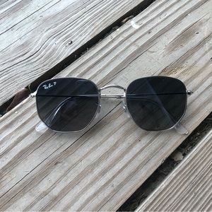 Polarized Hexagonal Ray-Ban sunglasses